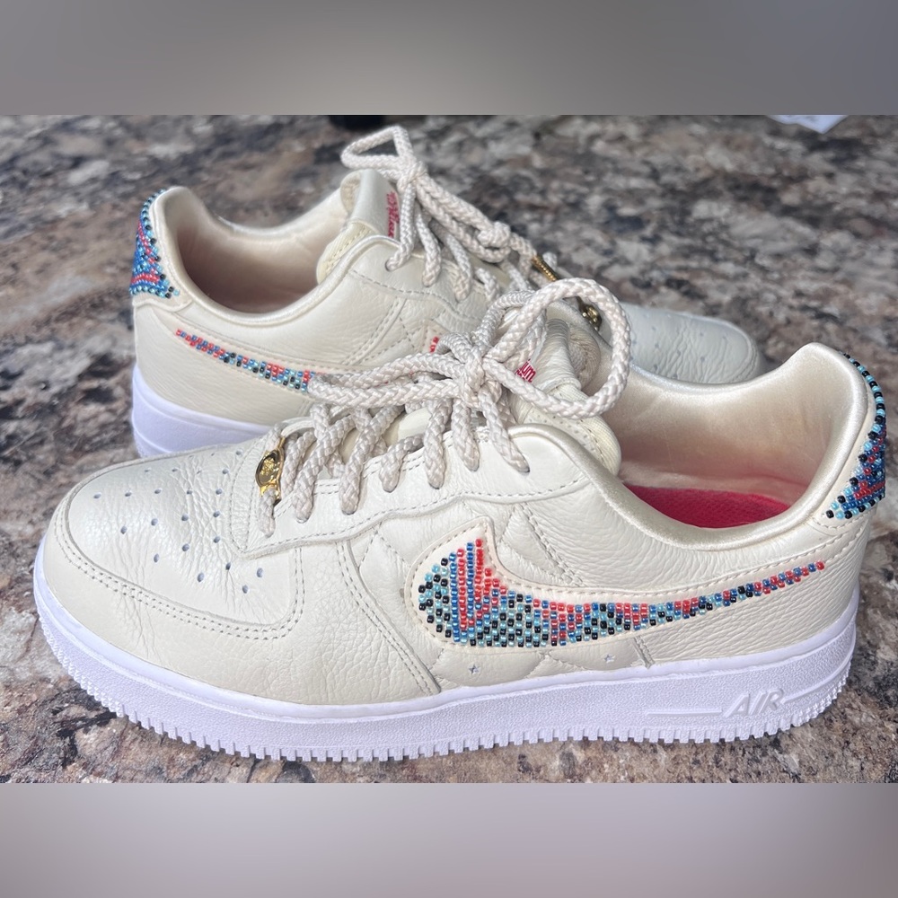 NIKE AIR FORCE 1 LOW SP "PREMIUM GOODS THE BELLA" OPAL SIZE 8